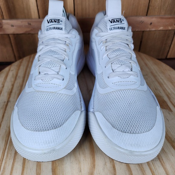 Vans UltraRange EXO Shoes Womens 8.5 White Mesh Casual Walking Sneakers 500383 - Picture 2 of 10
